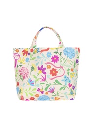 Kloset &amp; Etcetera Catriona Bloom Signature Tote / S กระเป๋าพิมพ์ลายดอกไม้