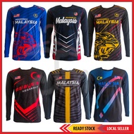 MEN JERSEY T-SHIRT MALAYSIA LONG SLEEVES (BAJU JERSI LELAKI LENGAN PANJANG MALAYSIA) PJ