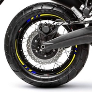 Reflective Motorcycle Rim Wheel Hub Sticker For YAMAHA R6 YZF R3 R25 R1 R15 R25 MT15 MT10