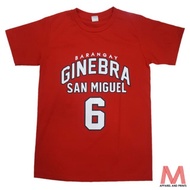 Ginebra Scottie Thompson 6 PBA T-Shirt gift Classic