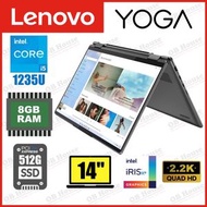 Lenovo - Yoga 7i i5-1235U 14吋 2.2K 觸控屏幕 2 合 1 手提電腦 (82QE00BLHH) - 高質陳列品