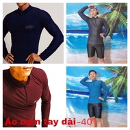 Áo bơi nam tay dài 401(30-100kg)