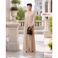 Nibras Dress Muslimah FashionELEGAN, Syar'i Dress POLOS - Emilia