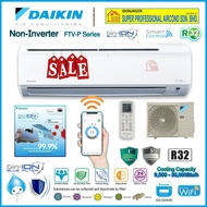 Daikin R32 Non Inverter Air-Conditioners (WiFi) 1.0hp - 3.0hp FTV-P Daikin Aircond