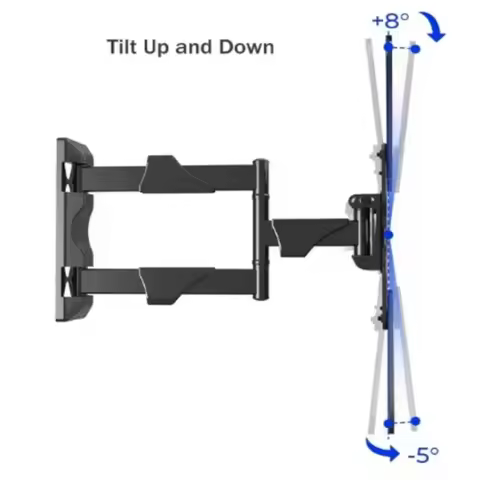 Full Motion 32-55 inch TV Wall Mount Flat Panel LED LCD Display Mount Bracket