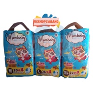 Pampers MOM BABY M 30+4 | L 26+4 | Xl 22+4 PAMPERS Pants MOMBABY M34 | L30 | Xl26