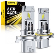 M6S AUXITO 2ชิ้น80W 18000LM H11รถไฟหน้ารถมอเตอร์ไซค์แบบ LED H1 H4 H7 9005 9006 9012 H13รถไฟ LED 6500