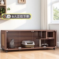 Indoor Cat Villa Cat Cabinet Cat Villa Cat Cage Indoor Super Large Free Space Cat House Cat House Ca