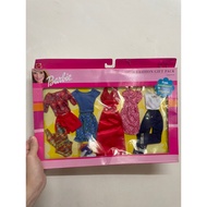 barbie 90s  6 fashion gift set