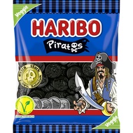 Haribo Piratos 175g Licorice Candy / Salt Lakrids Lakrtis Lakritsi Lakritz Salmiac Salmiak Salmiakki