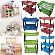 Organizer rack 3 Layer 4 Layer Space Saver Home Utility Rack Plastic Multipurpose universal