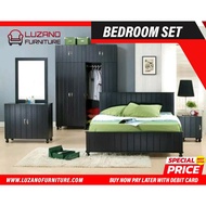 Bedroom Set 5 pcs white /Set Bilik Tidur / Bilik tidur / Set Bilik Tidur Queen