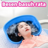 Besen syampu mudah alih untuk orang tua yang terlantar di katil menyusu wanita hamil dan kanak-kanak