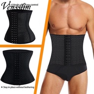 Waist Trainer for Men Sweat Belt Sauna Trimmer Stomach Wraps Workout Body Shaper Band Waist Cincher Corset Belly Strap Shapewear