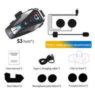 บลูทูธ Bluetooth SOMAN S3 ของแท้ บลูทูธติดหมวกกันน็อค