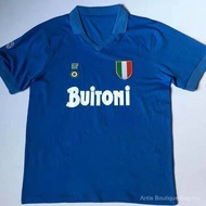 87 Nostalgic Maladona Classic Retro No. 10 Italian Armor/Napoli Napoli Napoli 88 Jersey Football Jer