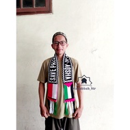 PALESTINE SCRAFT, COMPUTER KNITTED SCARF, PALESTINE SCRAFT