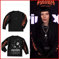 GC1 LADY GAGA LG7 MAYHEM Album Merch Long Sleeved Fashion Trend Loose sweatshirt CG1
