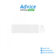 COMBO SET WIRELESS RAPOO 9350S-WH WHITE (BLUETOOTH)