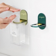 Punch-Free Shower Gel Storage Rack Kitchen Detergent Sticky Hook Hand Sanitizer Bathroom Bathroom Draining Card Clamp Wa