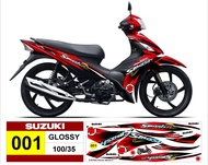 striping Suzuki Smash 110 FI decal Suzuki Smash 110 FI variasi Suzuki Smash 110 FI