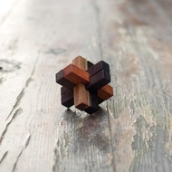 魯班鎖 六種紅木 益智解壓玩具 可客製刻字