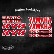 Sticker Sticker Set Sticker Pack Sticker Honda, Yamaha, Kawasaki KYB vol 11