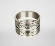 巴基斯坦硬幣戒指 1 盧比 1981 年硬幣戒指男士硬幣戒指女士禮物