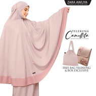 Zara Awliya | Telekung Camellita-X [Free Travel Bag + Box Telekung]