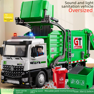 Halloween Super Large Garbage Truck Simulator Environmental Protection Car Toy Trash Can Kids Engine