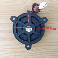 Quạt tủ lạnh TOSHIBA tròn 12V 3 dây kích thước 10.8cm hàng hãng NIDEC mới