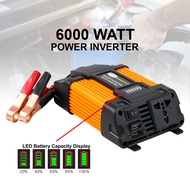 Car Power Inverter Transformer DC 12V to AC 220V 6000W