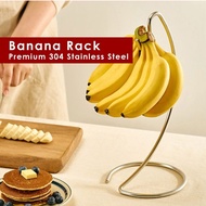 Premium 304 Stainless Steel Banana Hanger, Banana Holder, Banana Rack, Banana Stand, Banana Hook