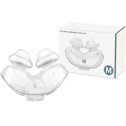 Silica Cushion for ResMed AirFit P10 Nasal Pillows ResMed S9/S10 Ventilator Nasal Pillow Size M/L An