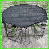 Playpen Cover Dog Playpen Cover Sun/Rain Proof Top Cover Playpen Cover Fits 8 Panels Dog Pen for Out