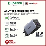 UGREEN Adapter Nexode GaN Charger 65W / 45W / 35W / 30W / 20W PD Fast Charging for iphone & Android