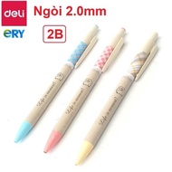 2.0mm core pencil - 2B Deli U669.- Bao Quan Stationery