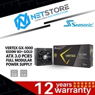 SEASONIC VERTEX GX-1000  ATX 3.0 GOLD PCIE 5 POWER SUPPLY - VERTEX GX-1000