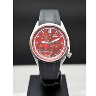 ORIENT  Japan รุ่น FUTOA001H0 ( Quartz ) หน้าปัดสีแดงแชมเปญ สายยางซิลิโคน ประกันศูนย์