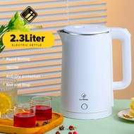 Lux Kiichen Electric kettle 2.3L heater water heater kettle electric white nordic electric kettle
