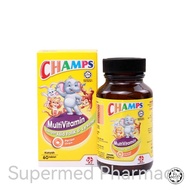 Champs Multivitamin Plus Folic Acid and Lysine 60's