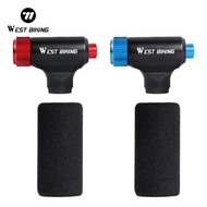 West Biking Mini Xe Đạp CO2 Máy Bơm Không Khí Khẩn Cấp Nhanh Air Inflator Road Bike Lốp CO2 Bơm Phụ