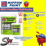 Nippon 5L / 18L Premium Exterior Wall Sealer 5100 Wall Sealer Excellent performance & promotes long-