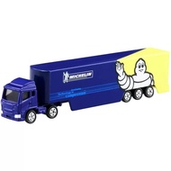 Takara Tomy Tomica 135 MICHELIN MOTOR SPORTS TRANSPORTER Metal Diecast Model Car