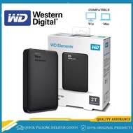 【Ship Within 24H】WD USB 3.0 Hard Drives Portable External 1TB/2TB HDD 2.5" Hard Disk