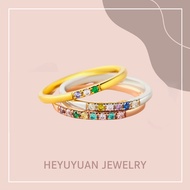 Customized  Simple Birthstone Ring Personalized Ring For Woman