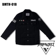 FIELD JAKET BMTH-018 TRUCKER JACKET PATCH / FIELD JACKET PATCH / SEMI PARKA PATCH premium canvas