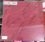 KERAMIK ARWANA AR3867 MAROON UK.30X30 GLOSSY LANTAI KERAMIK
