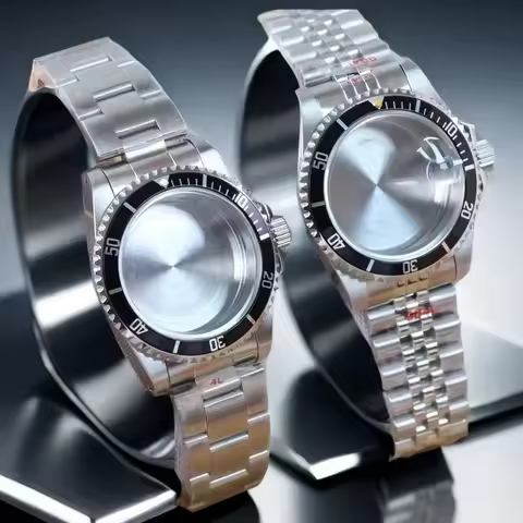 NH35 Watch Vintage Watch Case Sapphire Glass For Seiko NH35 NH36 Movement For Retro Submariner Oyste