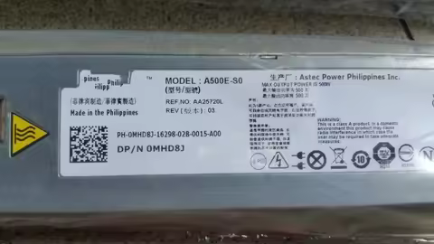 For DELL MHD8J DELL R410 power supply R410 server power supply
